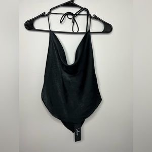 NWT - Lulu’s sexy, slinky cowl neck tank. Spaghetti straps. Size small.
